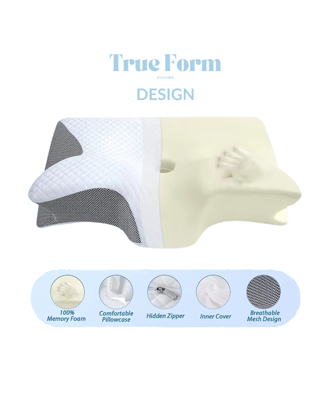 True Form - Ergonomic Pillow